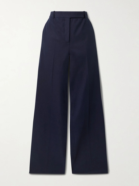  Joseph Joseph - Yukio Stretch-gabardine Wide-leg Pants - Navy 
