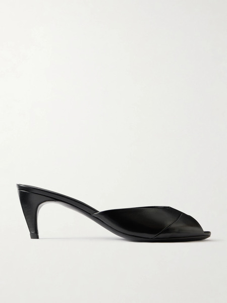  Jude Jude - Cave Leather Mules - Black 