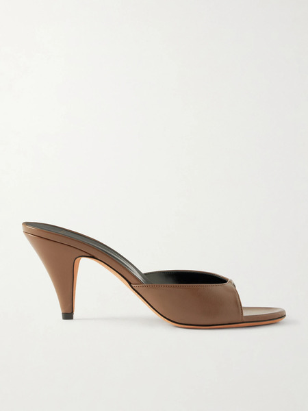  Jude Jude - Haze Leather Mules - Brown 