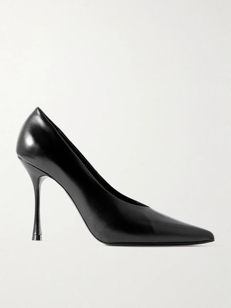  Jude Jude - Kiss Leather Pumps - Black 