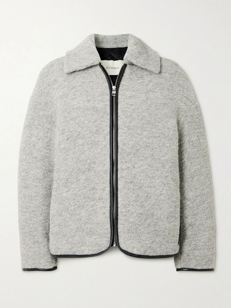  Jw Anderson Jw Anderson - Padded Wool-blend Jacket - Gray 