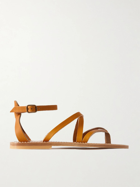  K Jacques St Tropez K Jacques St Tropez - Epicure Leather Sandals - Tan 