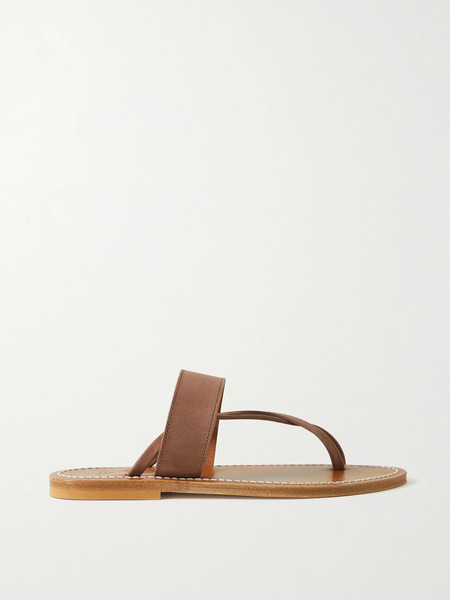  K Jacques St Tropez K Jacques St Tropez - + Net Sustain Nehru Nubuck Sandals - Brown 