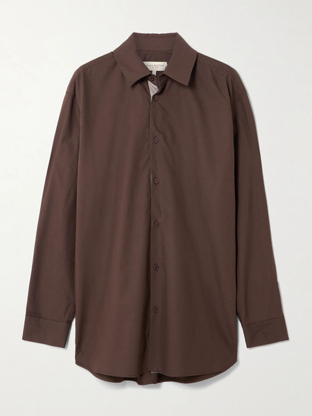  Kallmeyer Kallmeyer - Cotton-poplin Shirt - Brown 
