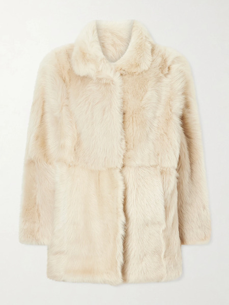  Kallmeyer Kallmeyer - Donna Reversible Shearling Coat - Beige 