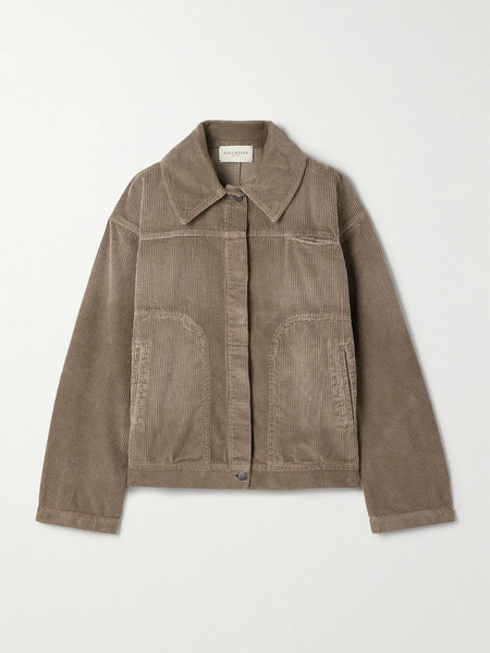  Kallmeyer Kallmeyer - Elliott Cotton-corduroy Jacket - Taupe 