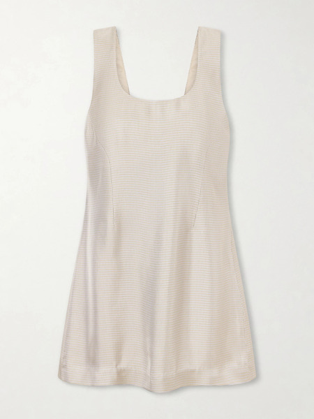  Kallmeyer Kallmeyer - Eloise Satin Mini Dress - Cream 