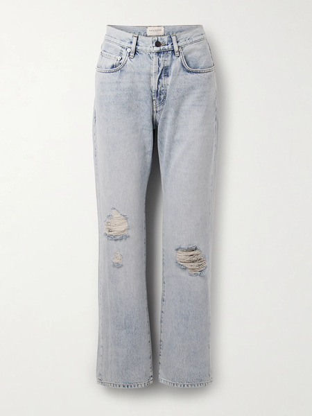  Kallmeyer Kallmeyer - Gabby High-rise Straight-leg Jeans - Light Denim 