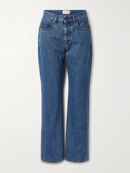  Kallmeyer Kallmeyer - Gabby High-rise Straight-leg Jeans - Mid Denim 