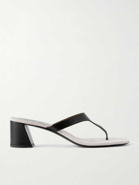 Khaite Khaite - Archer Leather Mules - Multi 