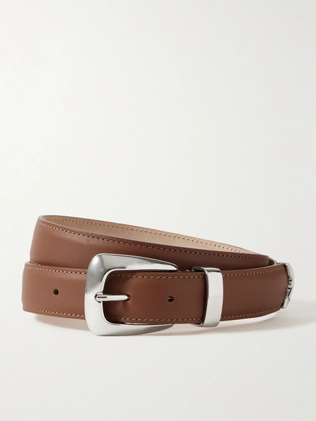  Khaite Khaite - Benny Leather Belt - Tan 