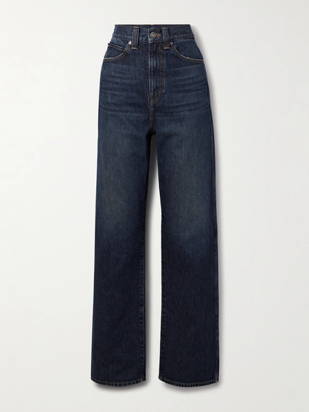  Khaite Khaite - Bonnie Mid-rise Boyfriend Jeans - Indigo 