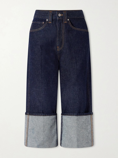  Khaite Khaite - Boyle Cropped Low-rise Jeans - Dark Denim 