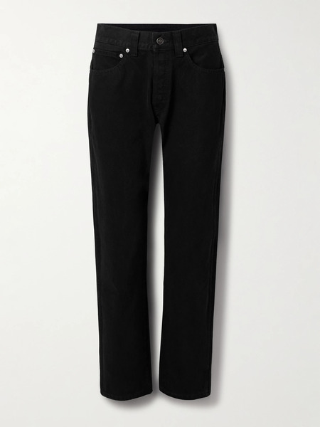  Khaite Khaite - Callum High-rise Straight-leg Jeans - Dark Denim 