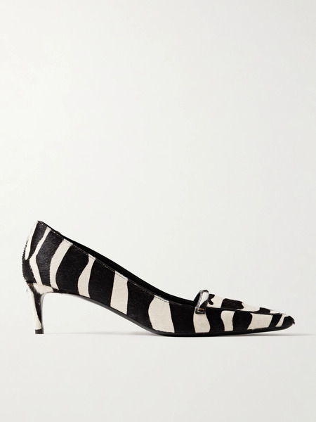  Khaite Khaite - Celia Zebra-print Calf Hair Pumps - Zebra Print 