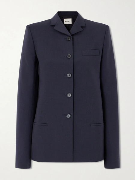  Khaite Khaite - Celton Wool Blazer - Navy 