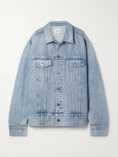  Khaite Khaite - Grizzo Oversized Denim Jacket - Light Blue 