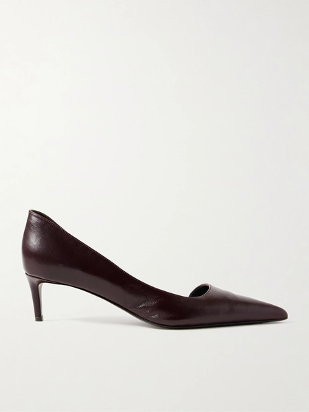  Khaite Khaite - Jett Leather Pumps - Burgundy 