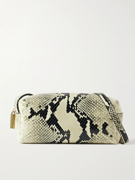  Khaite Khaite - Kye Mini Snake-effect Shoulder Bag - Snake Print 