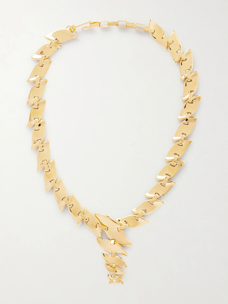  Khaite Khaite - Leaf Gold-plated Necklace - One Size 