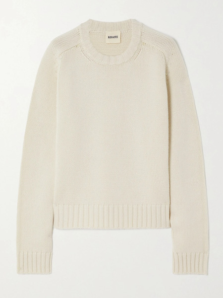  Khaite Khaite - Mae Cashmere Sweater - Off-white 