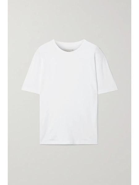  Khaite Khaite - Mae Cotton-jersey T-shirt - White 