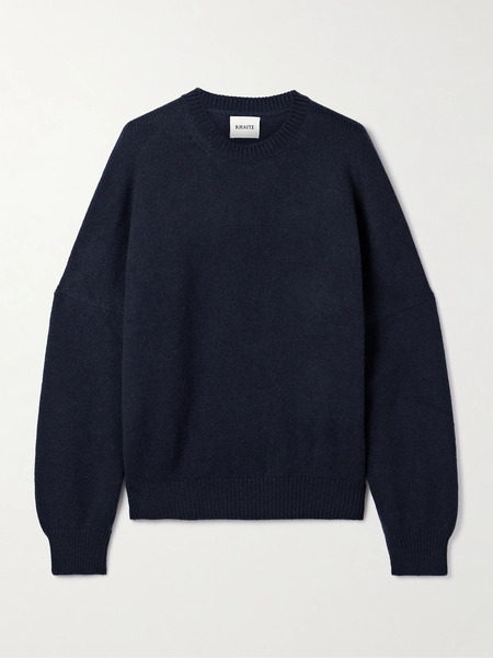  Khaite Khaite - Margaux Oversized Cashmere Sweater - Navy 
