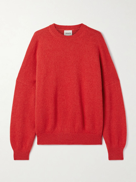  Khaite Khaite - Margaux Oversized Cashmere Sweater - Red 