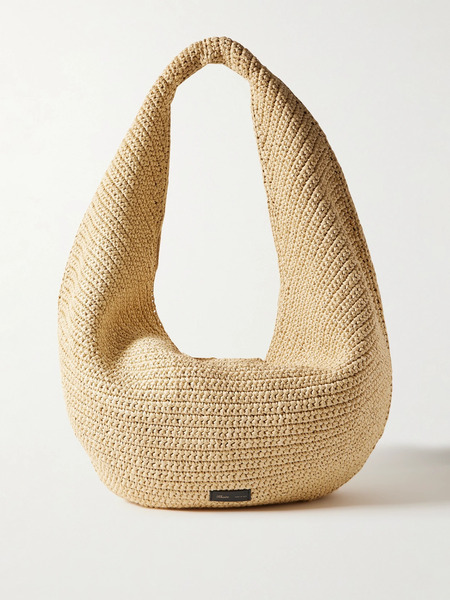  Khaite Khaite - Olivia Large Raffia Shoulder Bag - Beige 