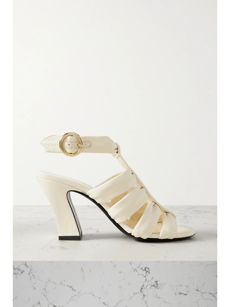  Khaite Khaite - Perth Leather Sandals - White 