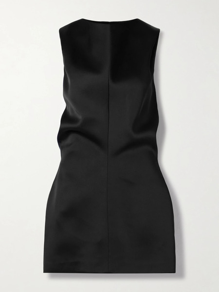  Khaite Khaite - Toma Satin-crepe Tunic - Black 