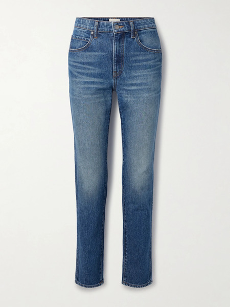  Khaite Khaite - Viv High-rise Slim-leg Jeans - Mid Denim 