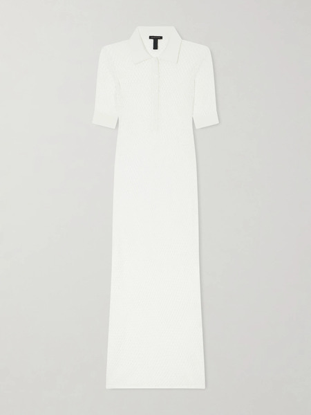  Kiki De Montparnasse Kiki De Montparnasse - Crocheted Silk Coverup - Ivory 
