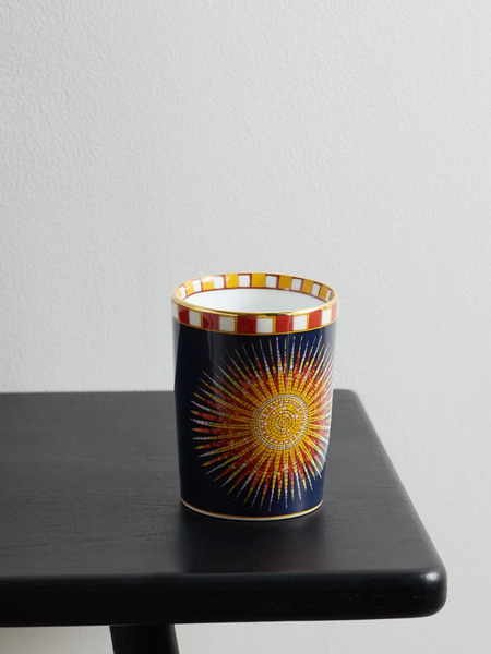  La Doublej La Doublej - Gold-plated Porcelain Cup - Navy 