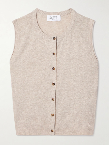  La Ligne La Ligne - Knitted Cardigan - Beige 