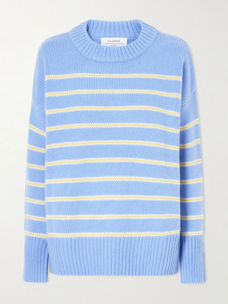  La Ligne La Ligne - Marin Striped Wool And Cashmere-blend Sweater - Multi 
