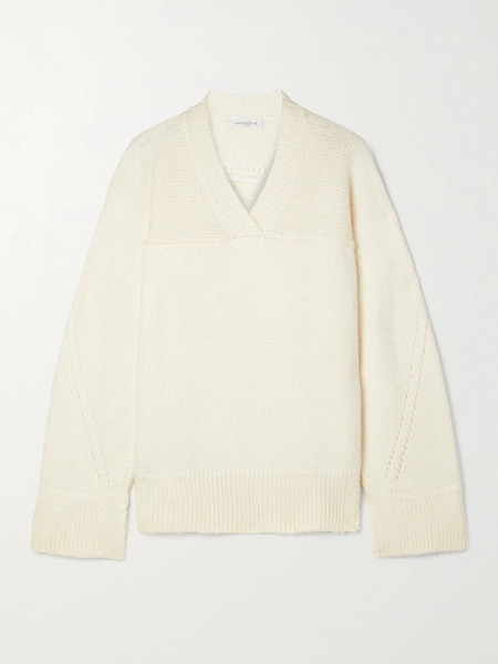  Lafayette 148 Lafayette 148 - Silk-blend Sweater - Cream 
