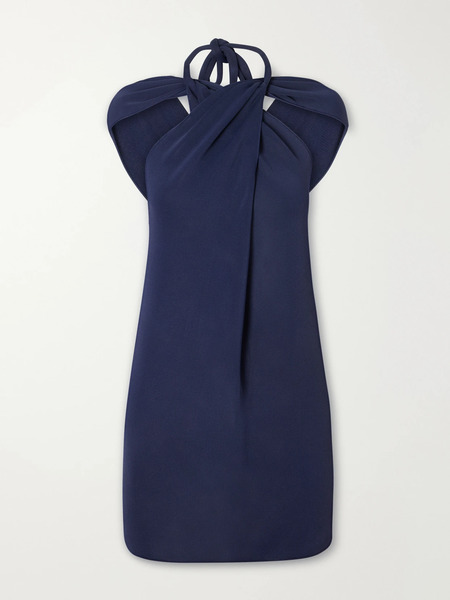  Lanvin Lanvin - Choker Jersey Halterneck Tunic - Navy 