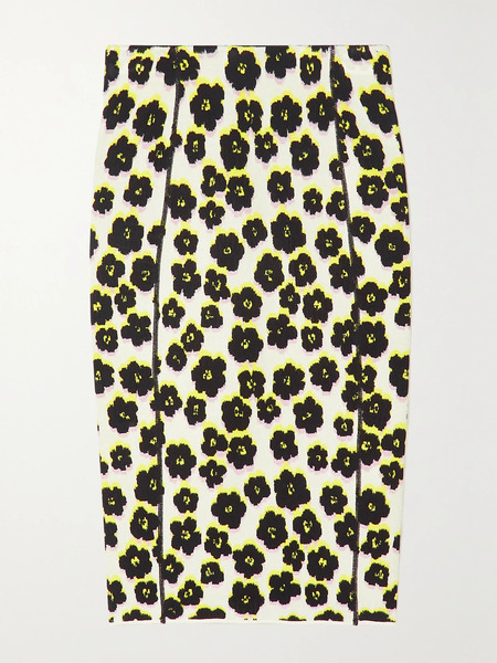  Lanvin Lanvin - Jacquard Midi Skirt - Black 