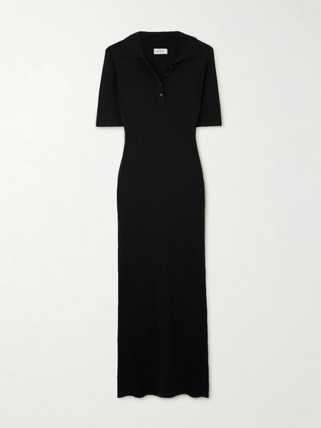  Le Kasha Le Kasha - Cashmere Midi Dress - Black 