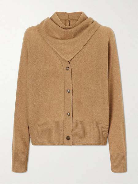  Le Kasha Le Kasha - Lyss Organic Cashmere Cardigan - Camel 