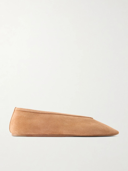  Le Monde Béryl Le Monde Béryl - Luna Suede Ballet Flats - Neutral 