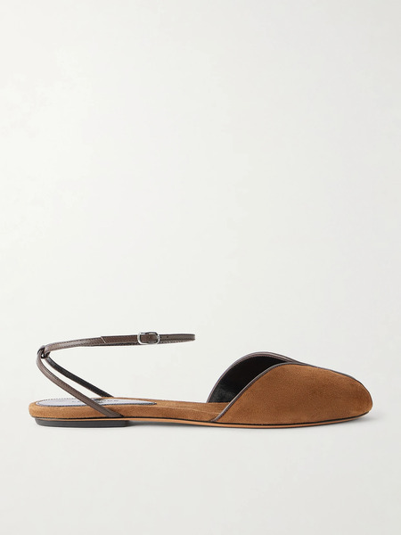  Le Monde Béryl Le Monde Béryl - Valetta Suede Sandals - Brown 