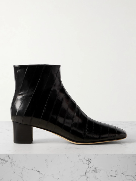  Legres Legres - 83 Eel Ankle Boots - Black 