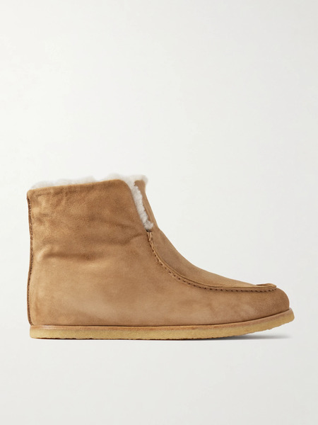  Legres Legres - 52 Shearling Ankle Boots - Beige 