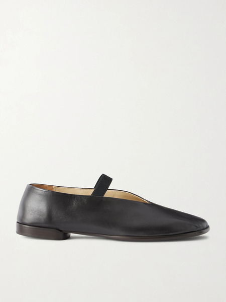  Lemaire Lemaire - Glove Leather Ballet Flats - Black 