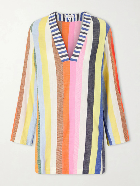  Lemlem Lemlem - Raey Striped Cotton -blend Mini Dress - Multi 