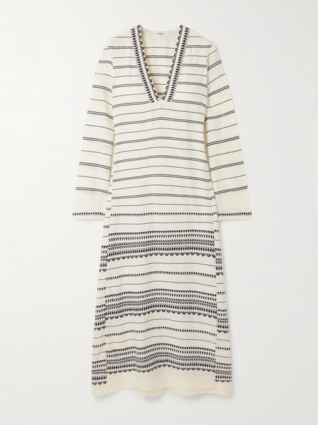  Lemlem Lemlem - Theodora Cotton Kaftan - Ecru 