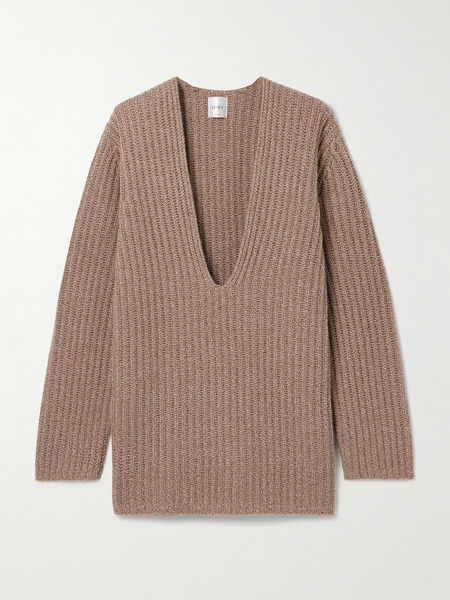 Leset Leset - Emma Ribbed-knit Sweater - Beige 
