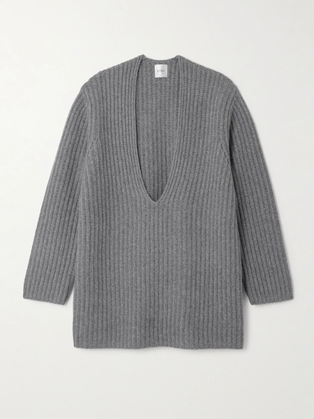  Leset Leset - Emma Ribbed-knit Sweater - Gray 